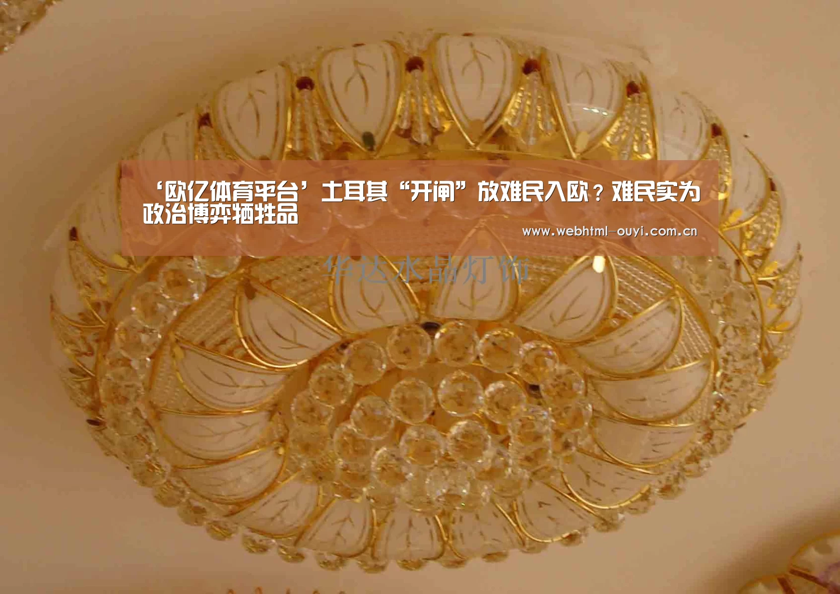 ‘欧亿体育平台’土耳其“开闸”放难民入欧?难民实为政治博弈牺牲品(图1) 欧亿体育公司